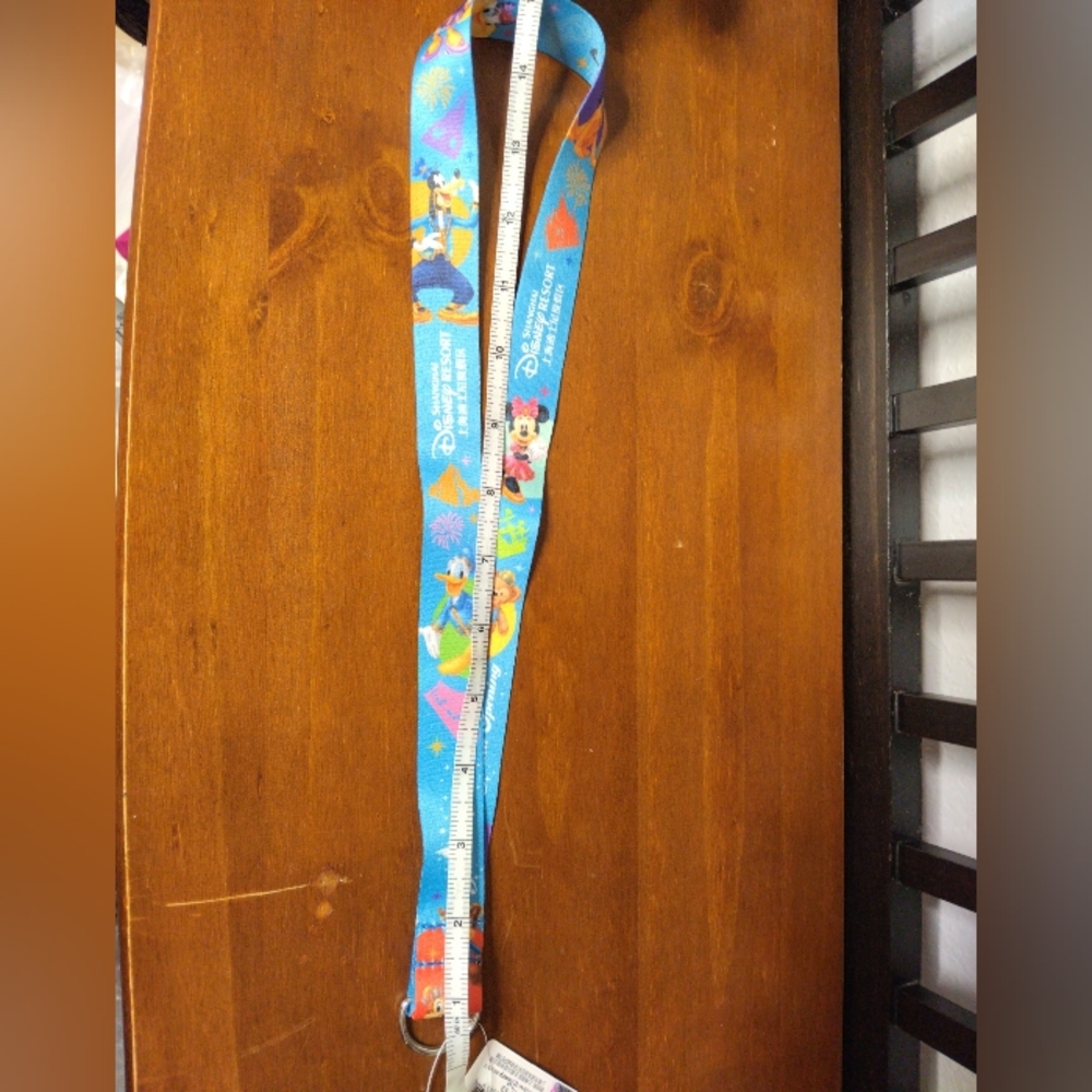 3/$12 Shanghai Disney Grand Opening Lanyard Youth Teal